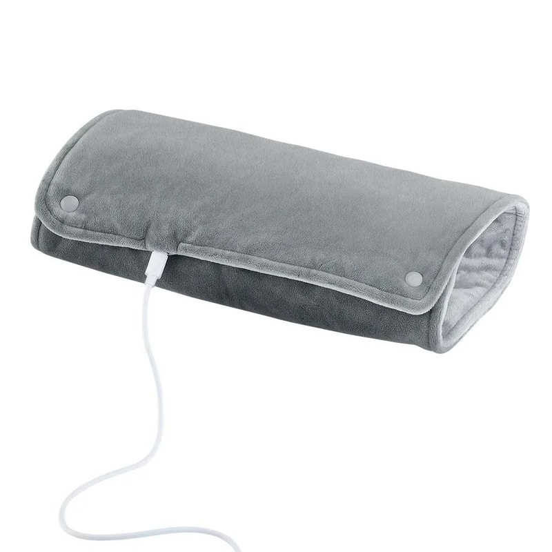 USB Heated Velvet Hand Warmer Portable Thermal Blanket For Office And Home 6