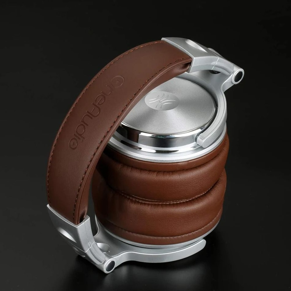 OverEar Studio Headphones Wired HiFi Monitor Headset With BuiltIn Microphone 3