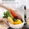 Ergonomic Kitchen Drain Basket MultiPurpose Fruit And Vegetable Colander With Handle 1