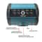 MultiBrand 18V20V Jobsite Bluetooth Speaker HighPower Amplifier With USBC Charging 3