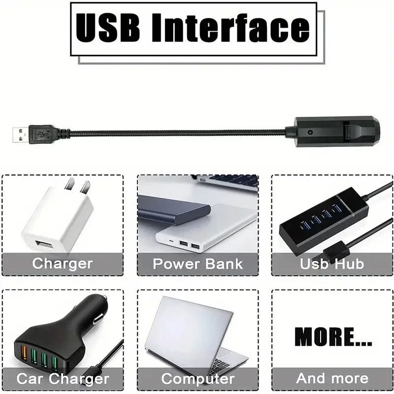 USB LED Galaxy Planet Projector 360 Rotating MultiPattern Night Light 6