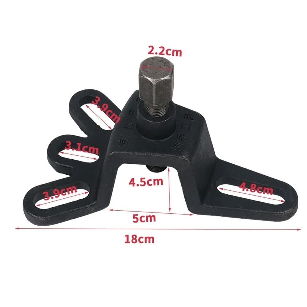 Universal Brake Drum Wheel Hub Puller HeavyDuty 4Hole Repair Tool For Motorcycles And Tricycles 5