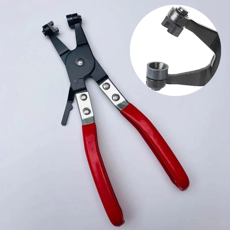 Flat Band Hose Clamp Pliers Car Water Pipe Removal Repair Tool 5