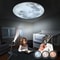 NonFade Moon Projector USB Adjustable Night Light With 3 Lighting Colors 3