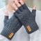 Knitted Thermal Winter Gloves Plush Lined Touchscreen Fingerless FullFinger Hybrid For Men Women 8