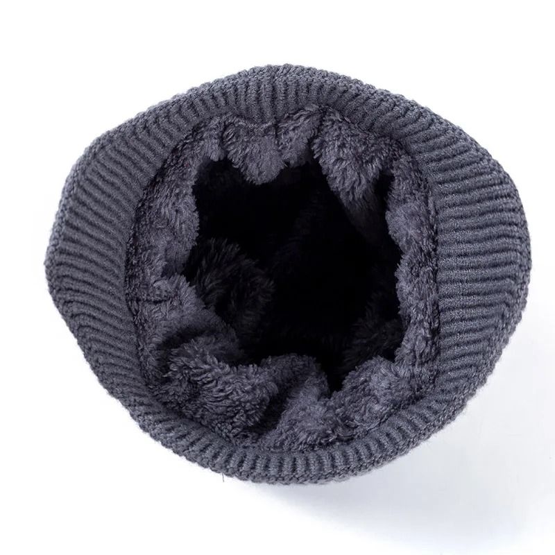 Thermal Knit Earflap Beanie Stylish Winter Hat With Integrated Ear Protection 6