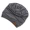 Unisex Slouchy Thermal Beanie FleeceLined Mixed Color Winter Hat With Designer Label 5