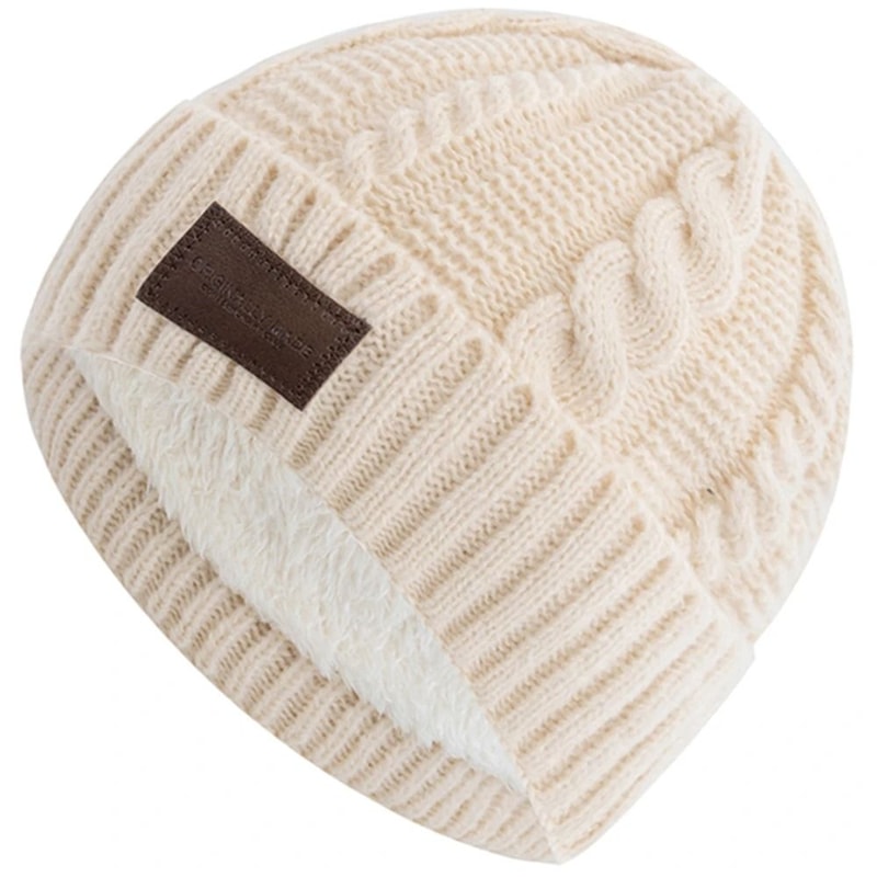 Couple Beanie UltraWarm Chic Knit Cap For Outdoor Winter Wear 2
