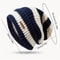 Korean Fashion Striped Knitted Hat Lightweight Windproof Beanie For Men Women 4