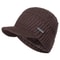 Thermal FurLined Beanie With Brim UltraThick Winter Knit Cap For Men Women 12