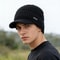 Thermal FurLined Beanie With Brim UltraThick Winter Knit Cap For Men Women 5
