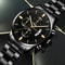 Luxury Mens Business Sports Watch Precision Quartz Wristwatch With Calendar 0