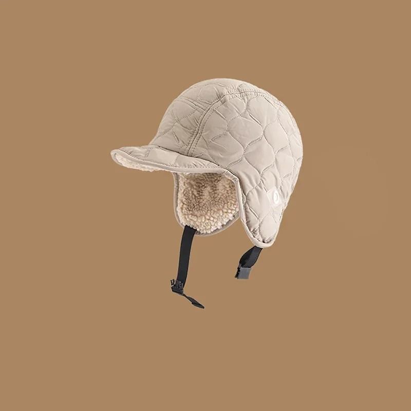 Winter Trapper Aviator Hat Waterproof Reversible Down Bomber Cap With Ear Protectors 9