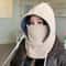 Unisex Winter Balaclava Hat Windproof Thermal Cap With Integrated Face Mask 4