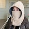 Unisex Winter Balaclava Hat Windproof Thermal Cap With Integrated Face Mask 4