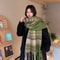 Luxury Cashmere Pashmina Shawl ExtraLong Winter Thick Warm Scarf With Tassels 3