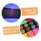 42Color Professional WaterSoluble Face Body Paint Palette UV Neon Glitter Classic Makeup Set 5