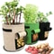 Felt Potato Planting Bag NonWoven Vegetable Seedling Grow Bag Large Diameter Planter 0