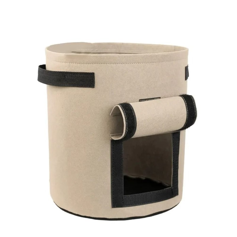 Felt Potato Planting Bag NonWoven Vegetable Seedling Grow Bag Large Diameter Planter 7