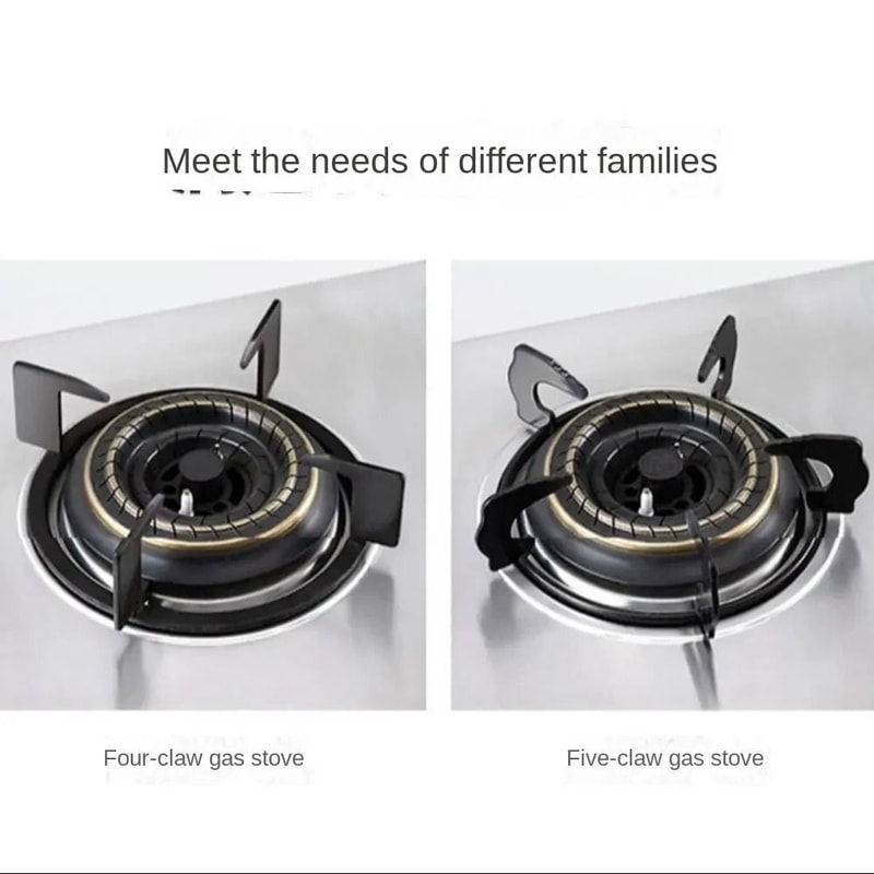 EnergySaving Universal Gas Hob Windshield HeavyDuty AntiSlip Cast Iron Cover 2