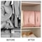 Ultra SpaceSaving SelfCompression Duvet Organizer Large Capacity Closet Cabinet Storage Bag 4
