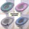 Cartoon Handle Plush Toilet Seat Cover Extra Thick Thermal Cushion For Winter Comfort 3