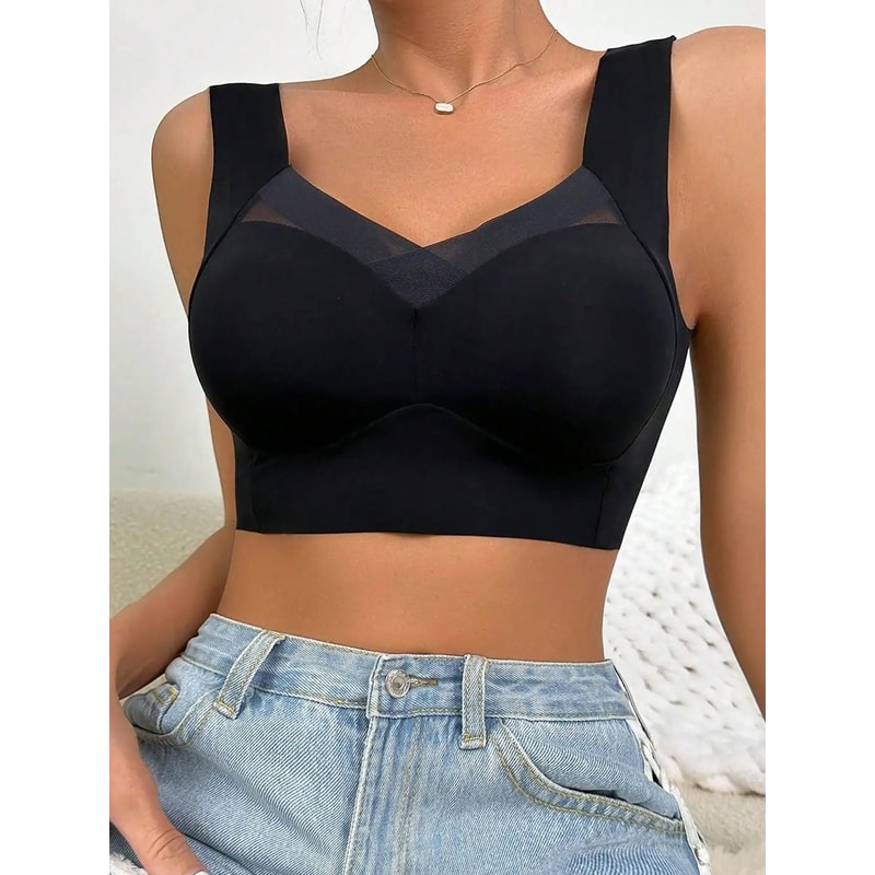 Seamless Active Sports Bra HighStretch Fitness Yoga Vest 7