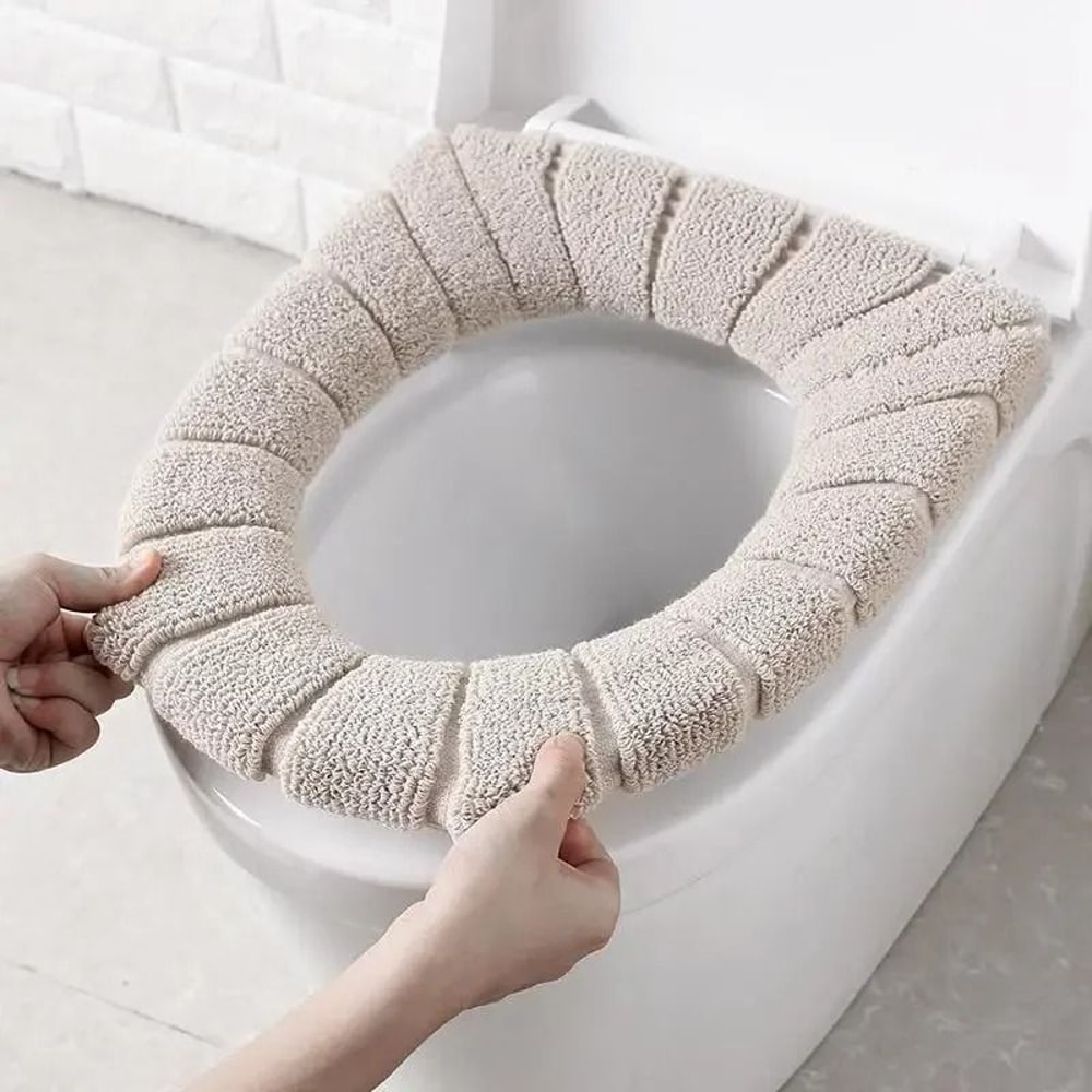 Toilet Seat Cover EcoFriendly Thermal Closestool Mat 2