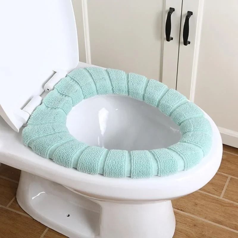 Toilet Seat Cover EcoFriendly Thermal Closestool Mat 9