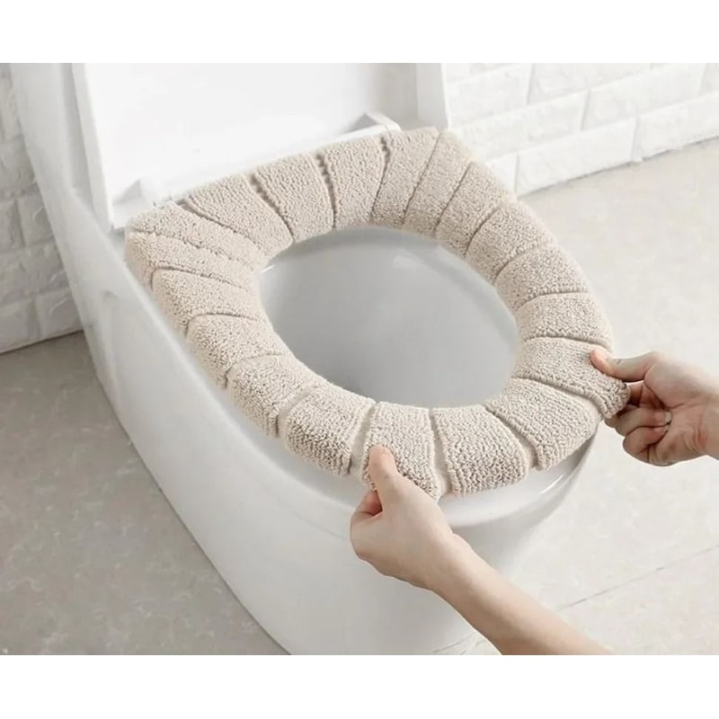 Toilet Seat Cover EcoFriendly Thermal Closestool Mat 10