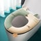 Universal Cartoon Cat Plush Toilet Mat Thicken Thermal Cushion With Hygienic Lifting Handle 8