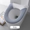 Thickened Washable Toilet Seat Warmer Soft Thermal Closestool Mat Protective Cover Pad 4