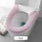 Thickened Washable Toilet Seat Warmer Soft Thermal Closestool Mat Protective Cover Pad 5
