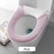 Thickened Washable Toilet Seat Warmer Soft Thermal Closestool Mat Protective Cover Pad 5