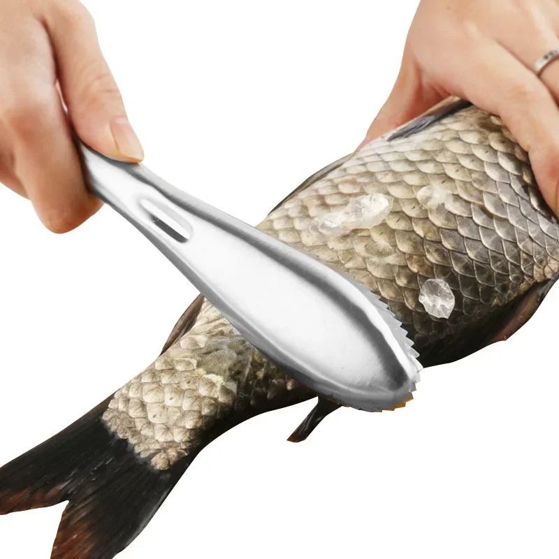 Stainless Steel Fish Cleaning Knife 3in1 Skinner Scraper Scale Remover 6