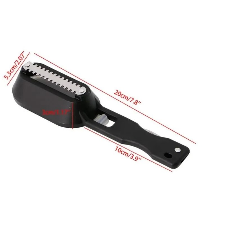 Fish Skin Brush Scaler Fast Action Scraping Cleaning Tool 5