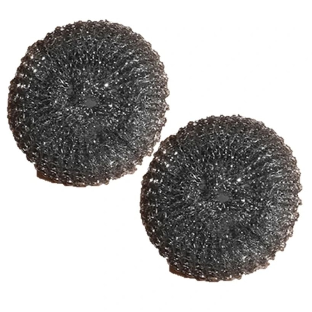 Stainless Steel Wire Ball Brush Long Handle Pot Sink Scrubber 5