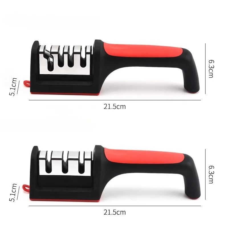 Stage Kitchen Knife Sharpener Handheld Fast Sharpening Stone 5
