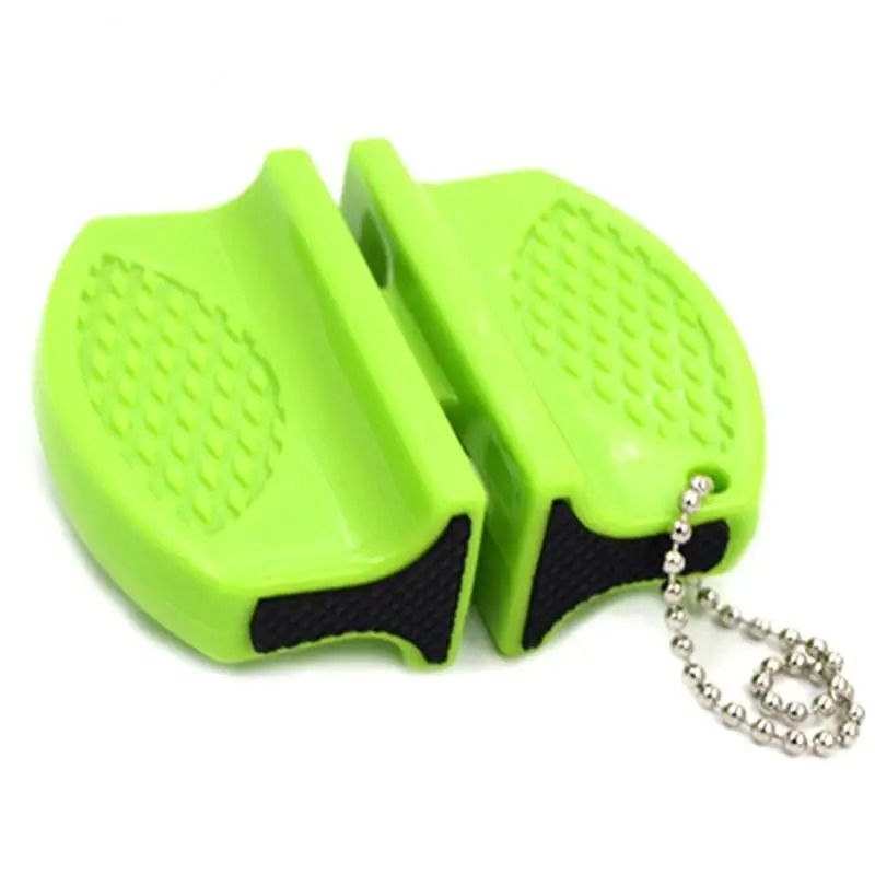 2Stage Handheld Knife Sharpener Portable Quick Sharpening Tool With NonSlip Base 9