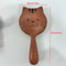 Sandalwood Cartoon Scalp Massage Comb Meridian Body Guasha Tool 5