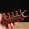 Green Sandalwood Massage Comb AntiStatic Scalp Meridian Relax Tool 3