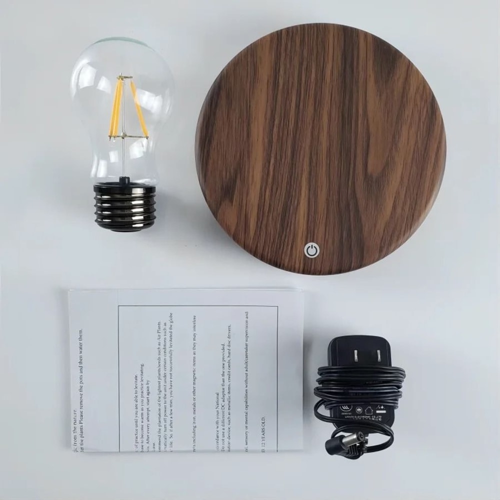 Magnetic Levitation Lamp Floating LED Bulb For Modern Home Office Decor 5