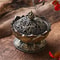 31in Lotus Flower Incense Burner Brass Aesthetic Buddhism Buddha Holder 0
