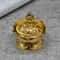 31in Lotus Flower Incense Burner Brass Aesthetic Buddhism Buddha Holder 6