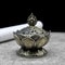 31in Lotus Flower Incense Burner Brass Aesthetic Buddhism Buddha Holder 7