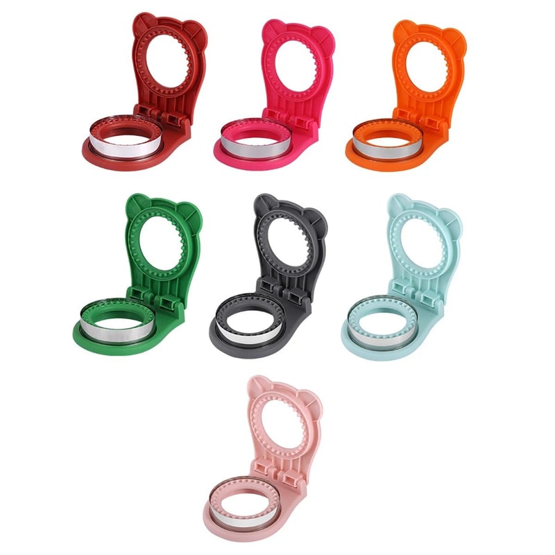 Toast Sandwich Cutter Mold Sealer Stainless Steel Circular Bread Pastry Tool 5