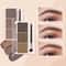 ThreeColor Eyebrow Powder Palette Waterproof LongLasting 3D Sculpting Kit 8
