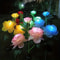 Solar Peony Garden Lights 3Head Waterproof Outdoor Pathway Decor 2
