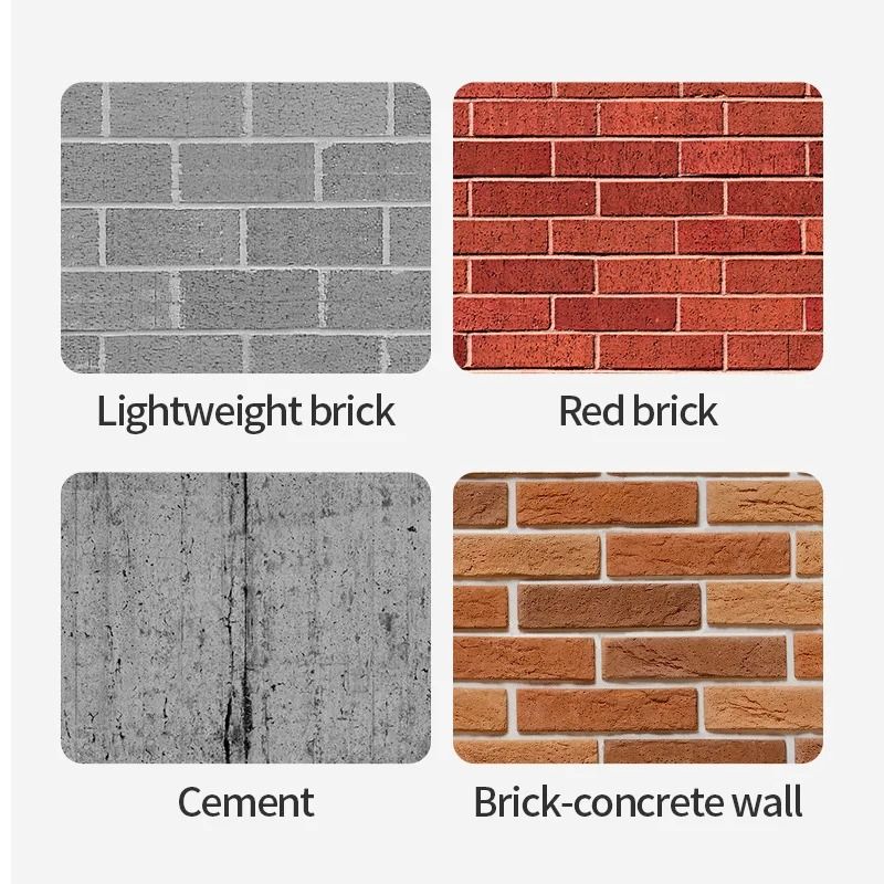 Square Hole Cutter Electric Box Grooving Slotting Tool For Brick And Concrete 6