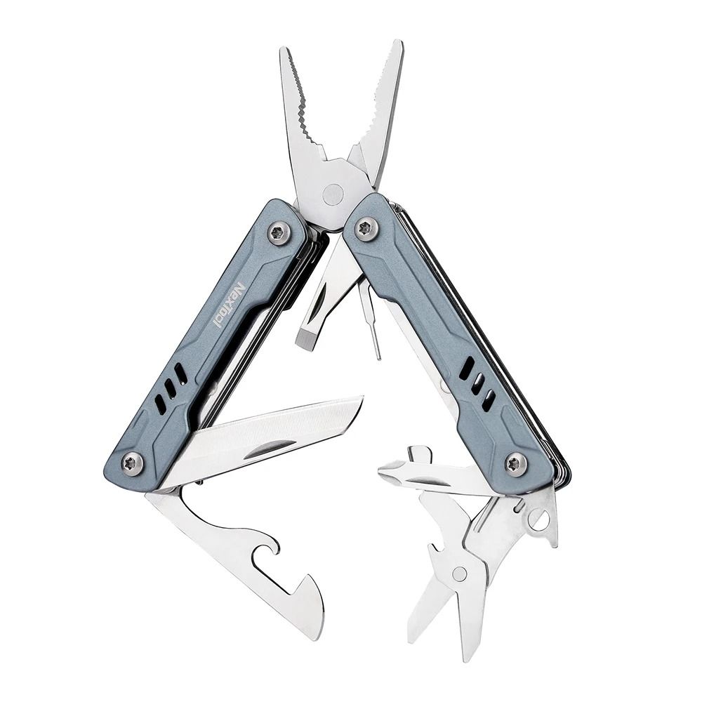 11In1 Mini MultiTool Precision EDC Pliers Folding Outdoor Equipment 5